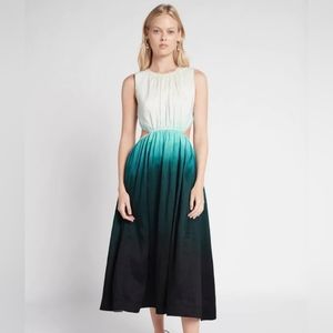 AJE linen hand painted ombre dress size 4